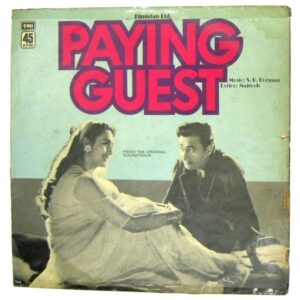 HMV gramophone India music album: Paying Guest old Indian vinyl records for sale front jacket
