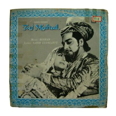Taj Mahal old rare Bollywood vinyl LP records for sale front jacket