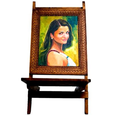 Funky hand painted furniture ideas: Bollywood chair