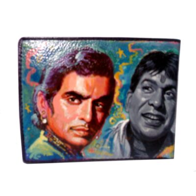 Bollywood merchandise: hand painted wallet for sale