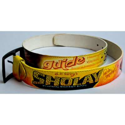 Bollywood movie merchandise: hand painted belt