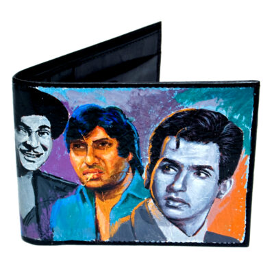 Hand painted wallet for sale: Bollywood merchandise online