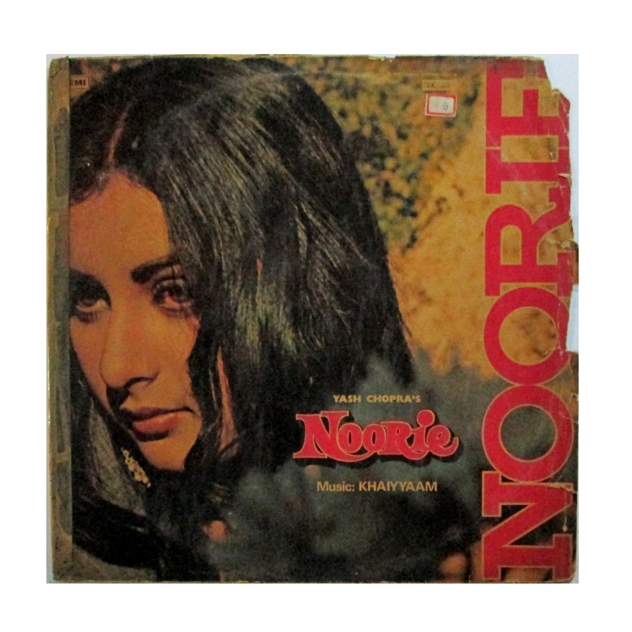Bollywood vinyl lovers: Noorie old rare used vinyl LP records for sale front jacket
