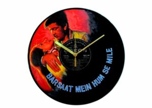 Hindi songs vinyl records clocks for sale: Barsaat Raj Kapoor old rare LP!
