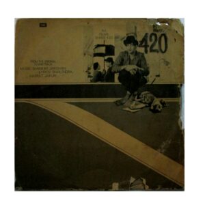 Old vinyl records for sale: Shree 420 Raj Kapoor rare Bollywood LP front jacket