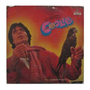Old vinyl records for sale India: Buy Coolie Amitabh LP front jacket