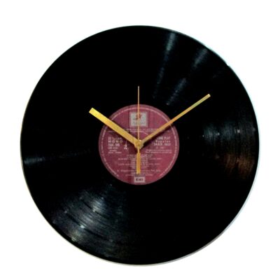Bollywood LP records clock: Sehra