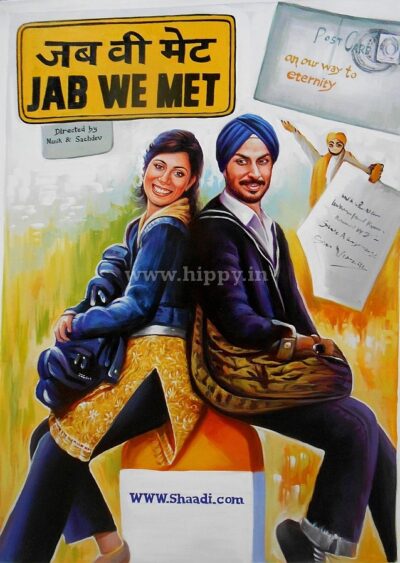 Custom bollywood poster