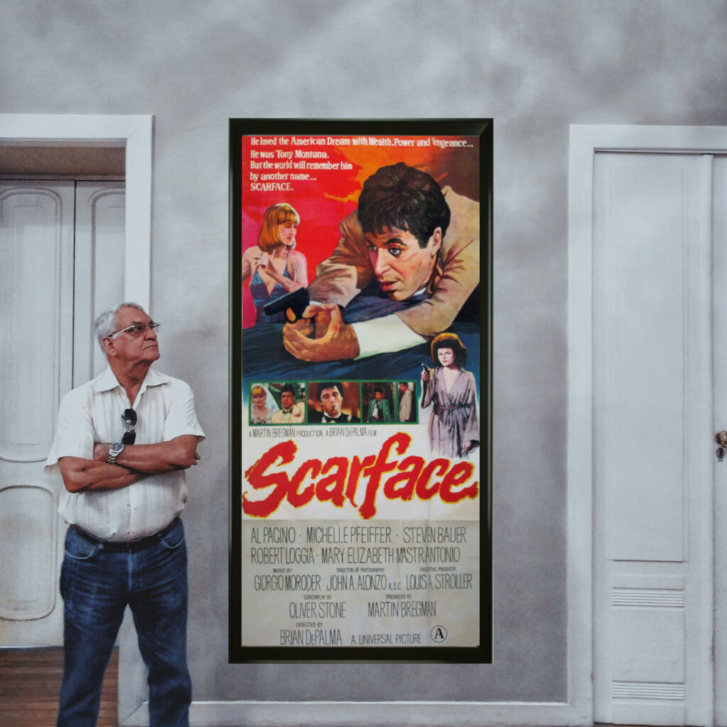 Scarface vintage original poster
