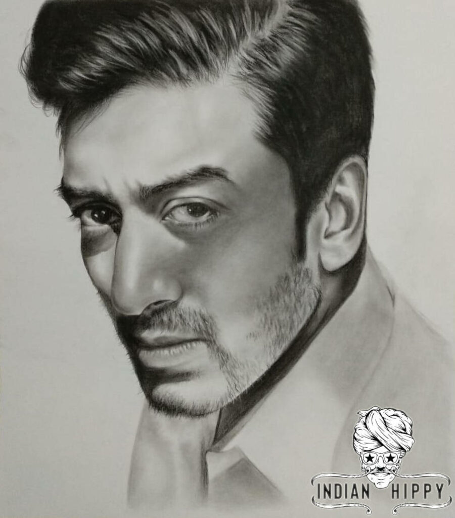 Best sketch artist in India for drawing pencil portraits from photos online