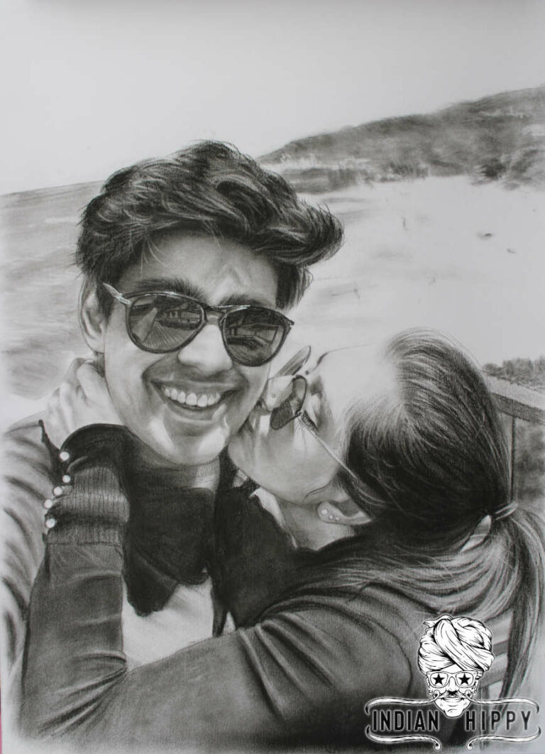 Charcoal drawings from photos Order from the best pencil portrait artists!