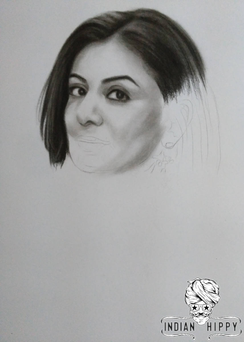 Best sketch artist in India for drawing pencil portraits from photos online